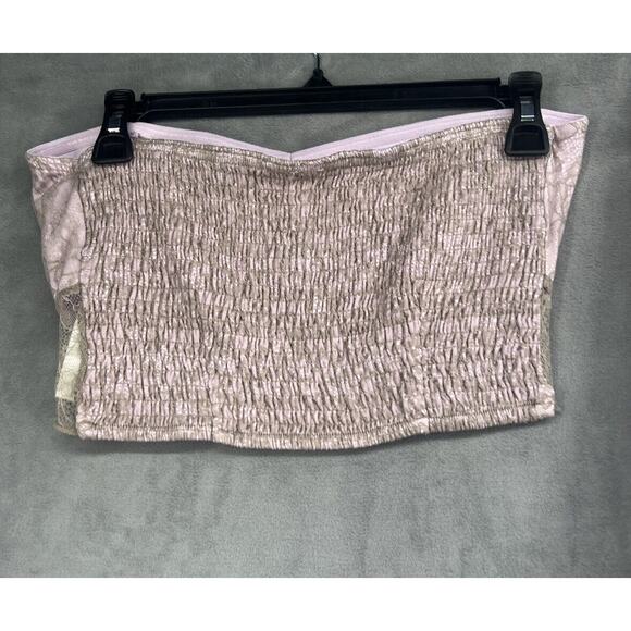 Free People Shape of You Skirt Set Size Medium Lace Top Hips Lo Skirt - Picture 4 of 15